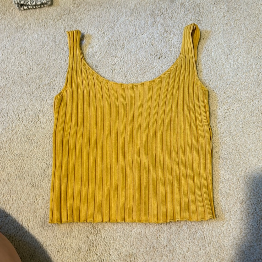 Yellow tank top
